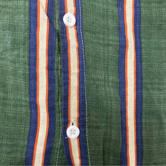 Romwe Button Up Shirt Striped - Picture 3 of 3